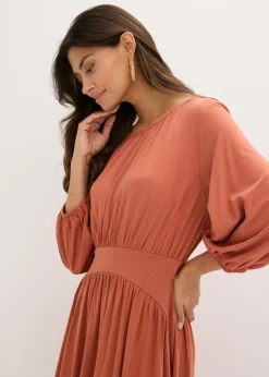 Sale Vestido de punto con fruncidos Mujer Vestidos