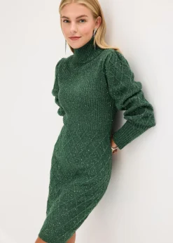 Online Vestido de punto con lentejuelas Mujer Vestidos|Ropa De Punto