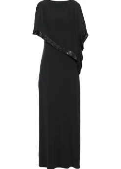 Vestido de punto con lentejuelas Mujer Ropa Elegante