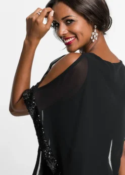 Vestido de punto con lentejuelas Mujer Ropa Elegante