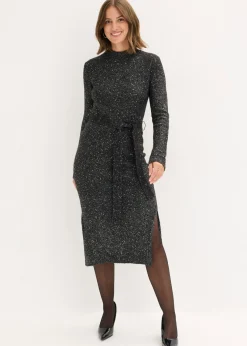 Vestido de punto con lentejuelas Mujer Vestidos|Ropa De Punto