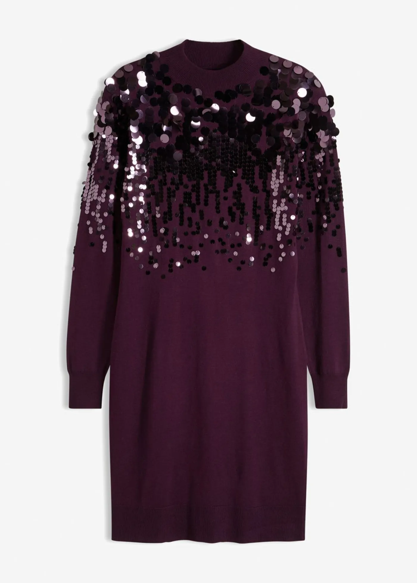 Online Vestido de punto con lentejuelas Mujer Vestidos|Ropa De Punto