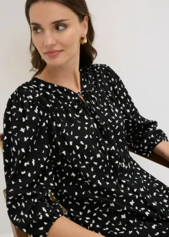 Discount Vestido de punto con línea en A Mujer Vestidos