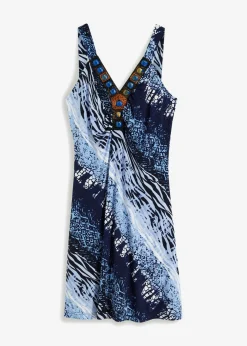 Outlet Vestido de punto con línea en A Mujer Vestidos|Novedades