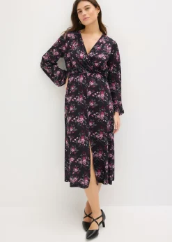 Discount Vestido de punto con mangas abullonadas Mujer Vestidos|Novedades