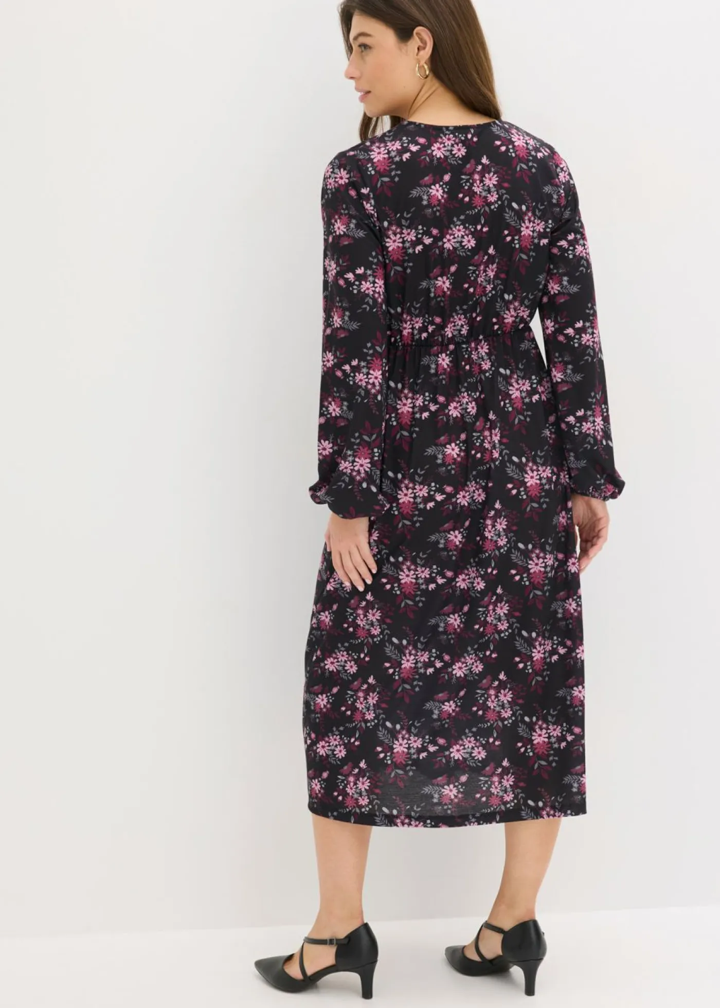 Discount Vestido de punto con mangas abullonadas Mujer Vestidos|Novedades