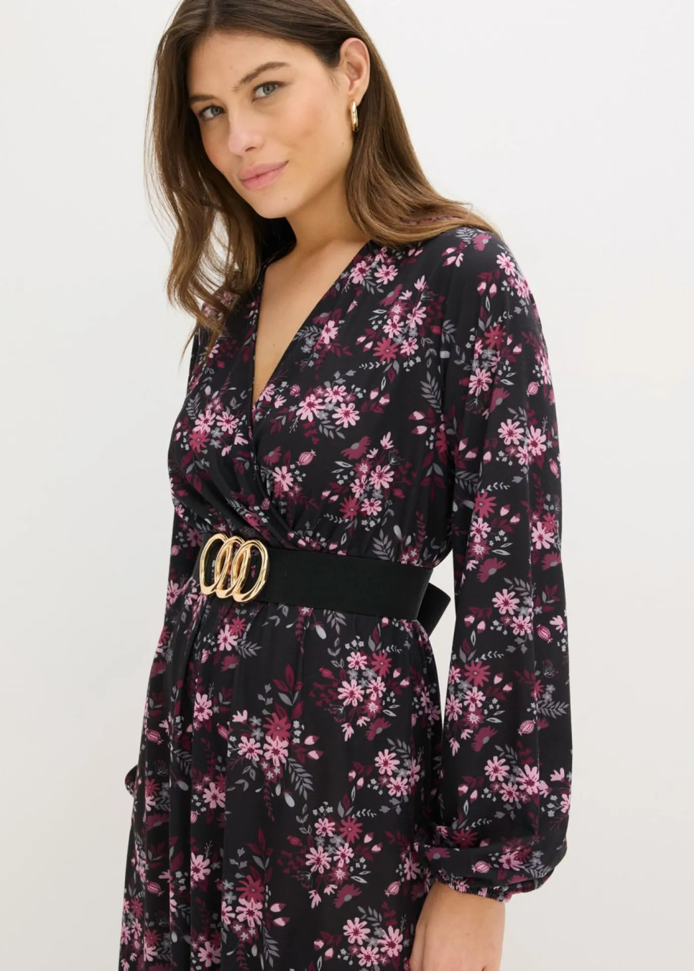 Discount Vestido de punto con mangas abullonadas Mujer Vestidos|Novedades