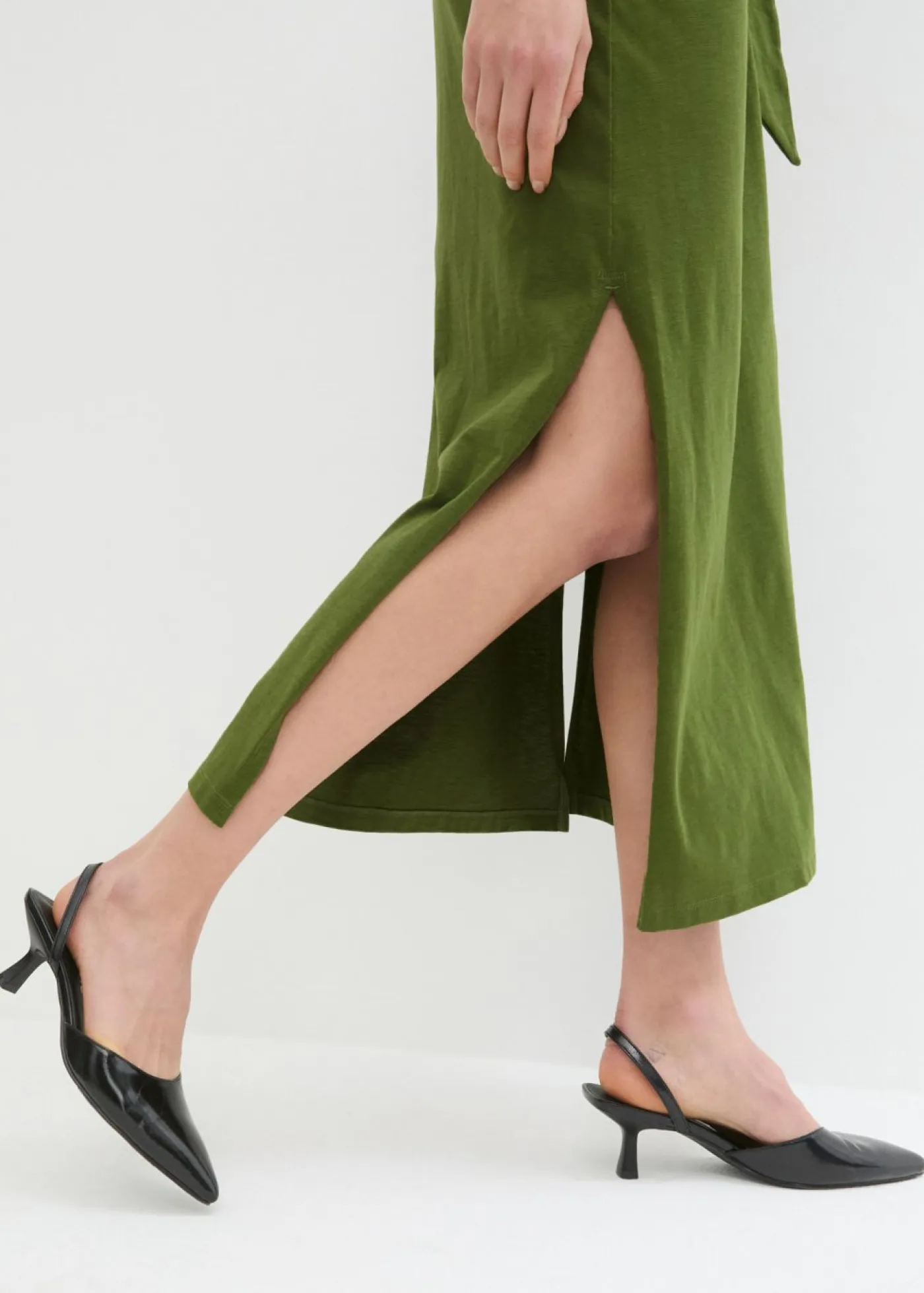 Sale Vestido de punto con nudo Mujer Vestidos