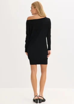 Best Vestido de punto con un hombro al descubierto Mujer Vestidos|Ropa De Punto