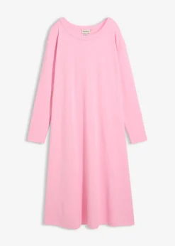 Best Vestido de punto de algodón orgánico puro pesado Mujer Básicos|Vestidos