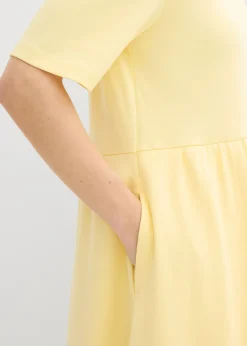 Clearance Vestido de punto de algodón puro Mujer Vestidos|Novedades