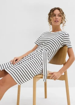 Discount Vestido de punto de algodón puro Mujer Vestidos