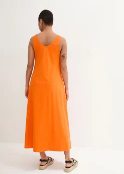 Outlet Vestido de punto de algodón puro Mujer Vestidos