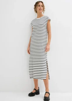 Vestido de punto de algodón puro Mujer Vestidos