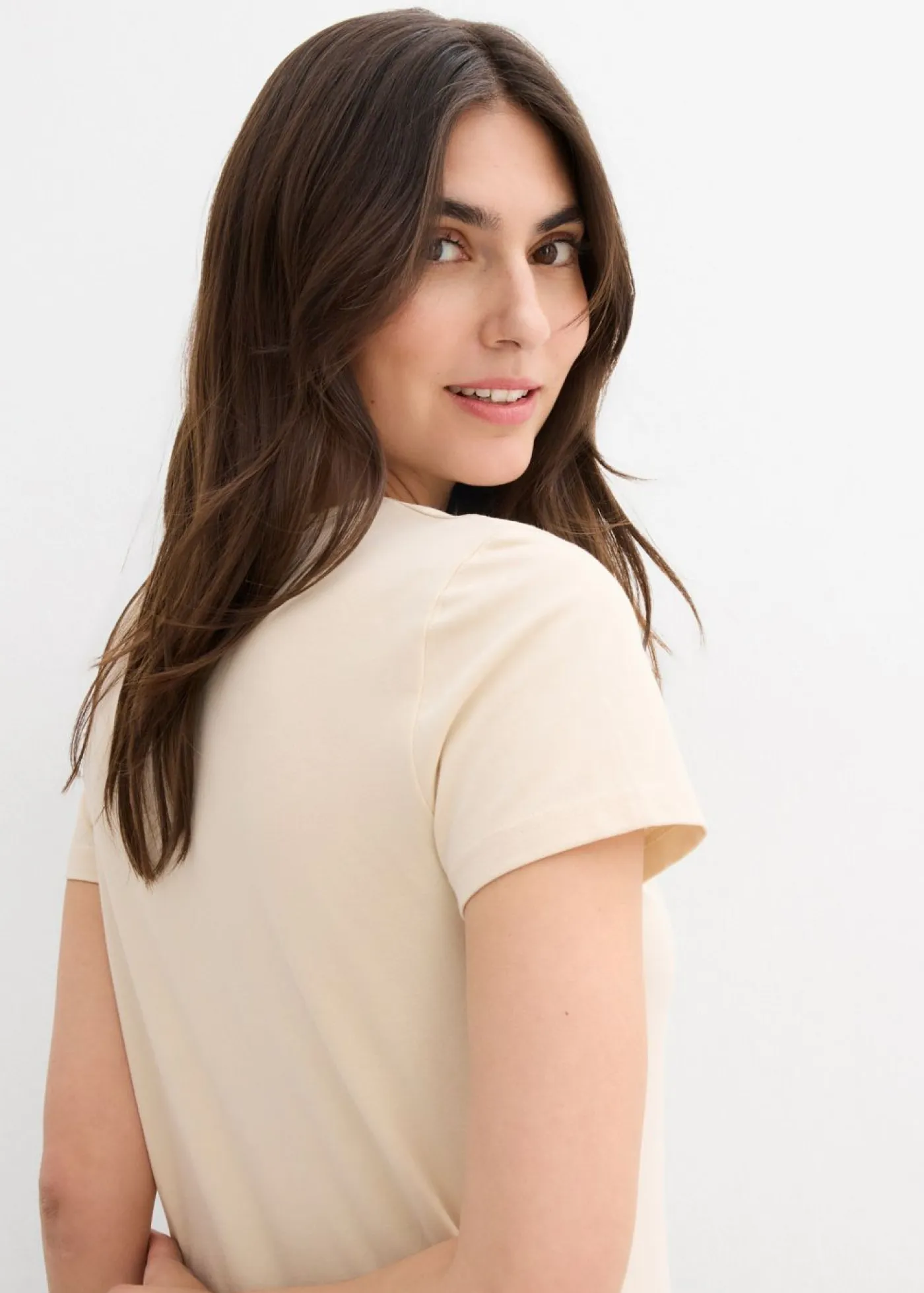 Discount Vestido de punto de algodón orgánico elástico Mujer Básicos|Vestidos