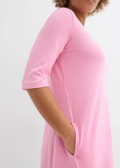 Hot Vestido de punto de algodón grueso Mujer Vestidos|Novedades
