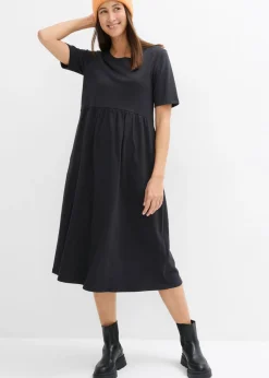Best Vestido de punto de algodón puro Mujer Vestidos|Novedades