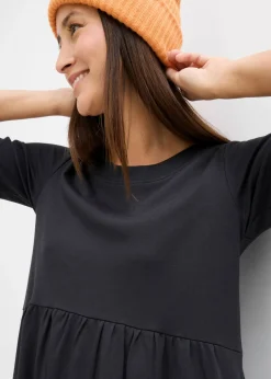 Best Vestido de punto de algodón puro Mujer Vestidos|Novedades