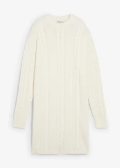 Vestido de punto de algodón puro Mujer Vestidos|Ropa De Punto
