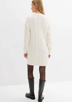 Vestido de punto de algodón puro Mujer Vestidos|Ropa De Punto