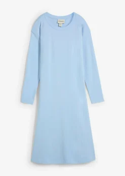 Sale Vestido de punto de algodón orgánico puro pesado Mujer Básicos|Vestidos