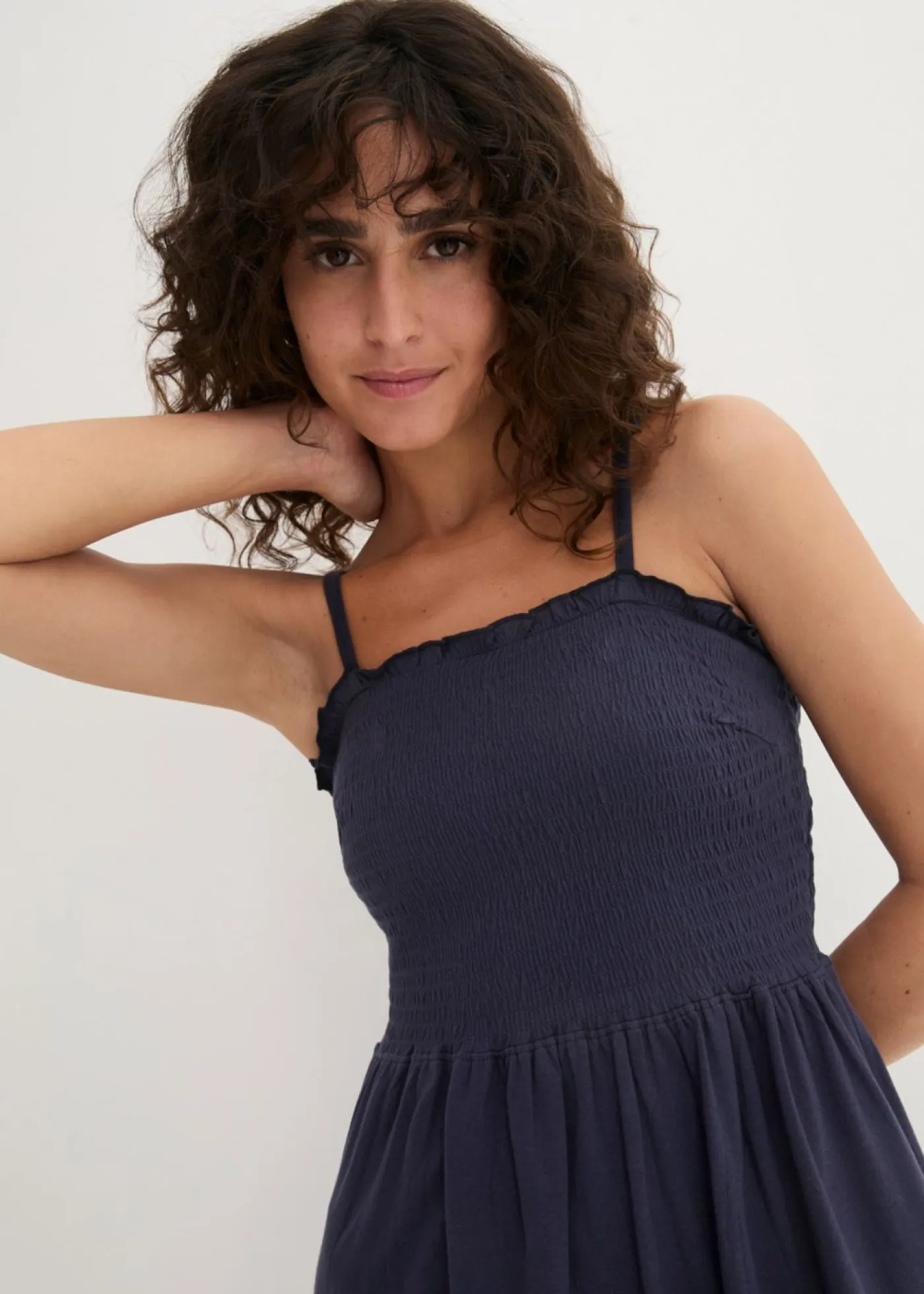 Best Vestido de punto de algodón orgánico puro Mujer Vestidos