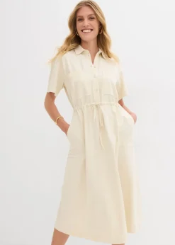 Best Vestido de punto de algodón elástico Mujer Vestidos