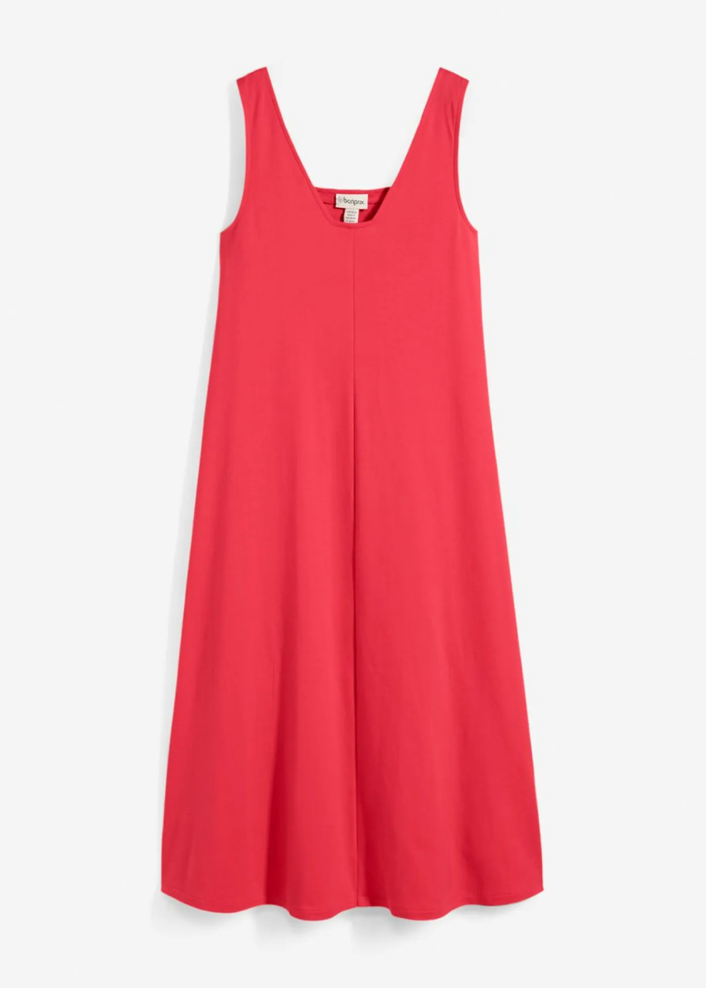 New Vestido de punto de algodón orgánico puro Mujer Esenciales|Vestidos