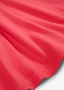 New Vestido de punto de algodón orgánico puro Mujer Esenciales|Vestidos