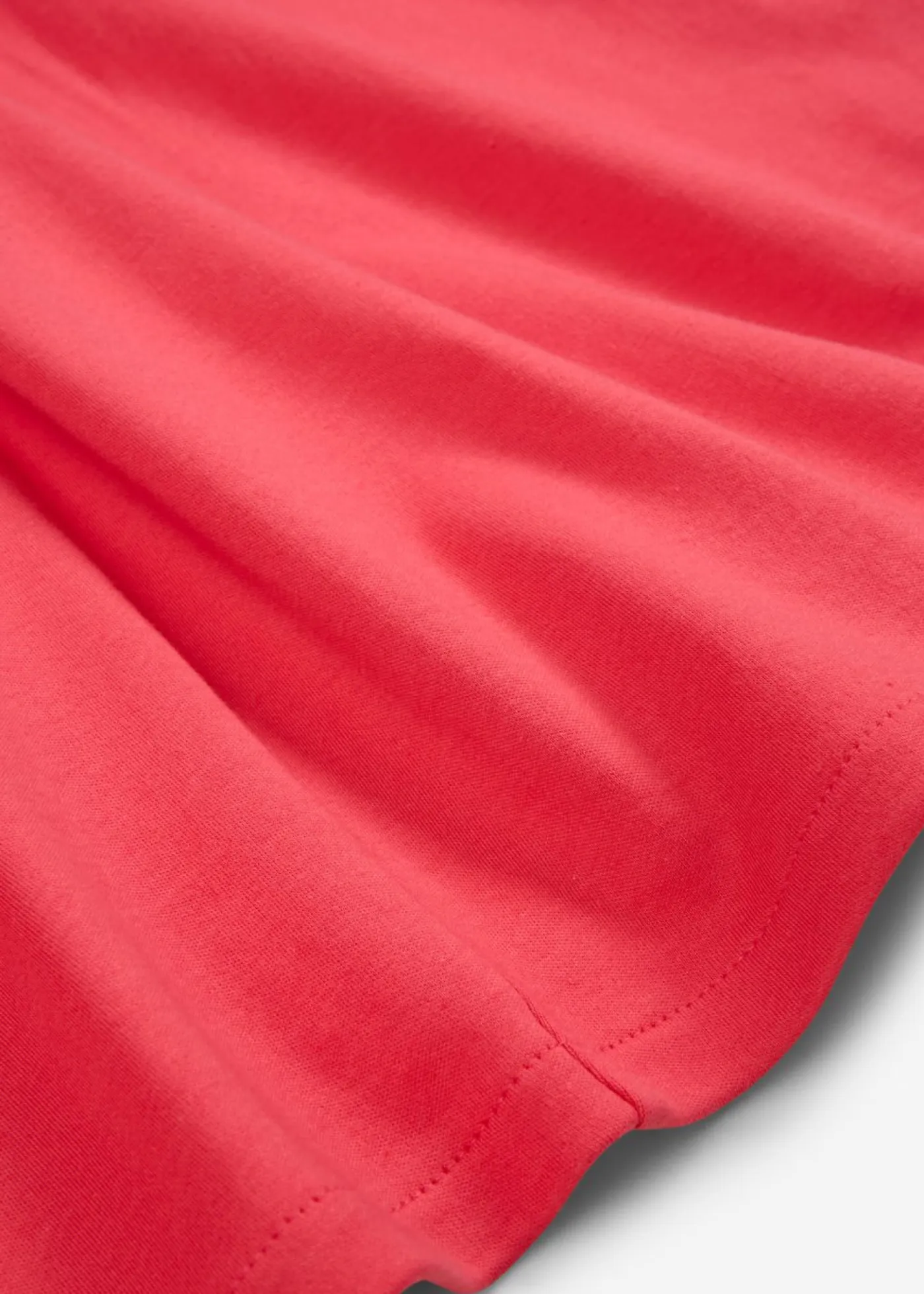 New Vestido de punto de algodón orgánico puro Mujer Esenciales|Vestidos