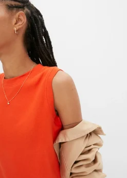 Best Vestido de punto de algodón con elástico Mujer Vestidos