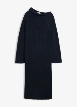 Online Vestido de punto de canalé Mujer Vestidos|Ropa De Punto