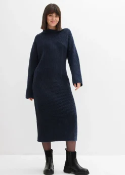 Online Vestido de punto de canalé Mujer Vestidos|Ropa De Punto
