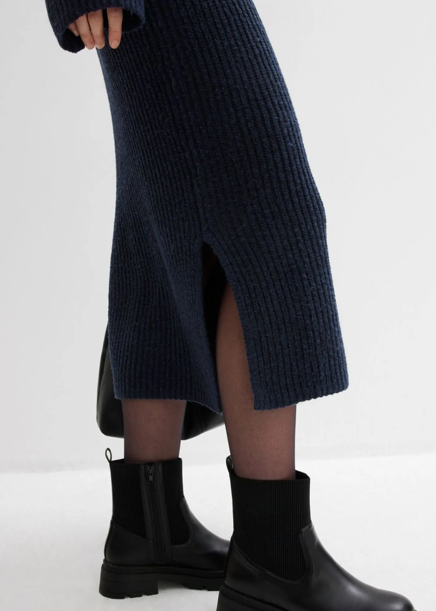 Online Vestido de punto de canalé Mujer Vestidos|Ropa De Punto