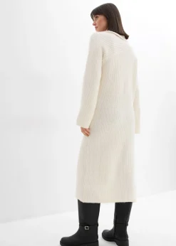 New Vestido de punto de canalé Mujer Vestidos|Ropa De Punto
