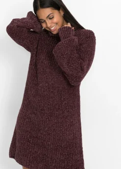 Best Vestido de punto de chenilla de poliéster reciclado Mujer Vestidos|Ropa De Punto