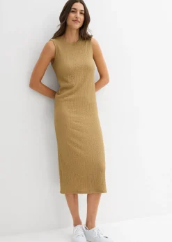 Outlet Vestido de punto de crepé Mujer Vestidos