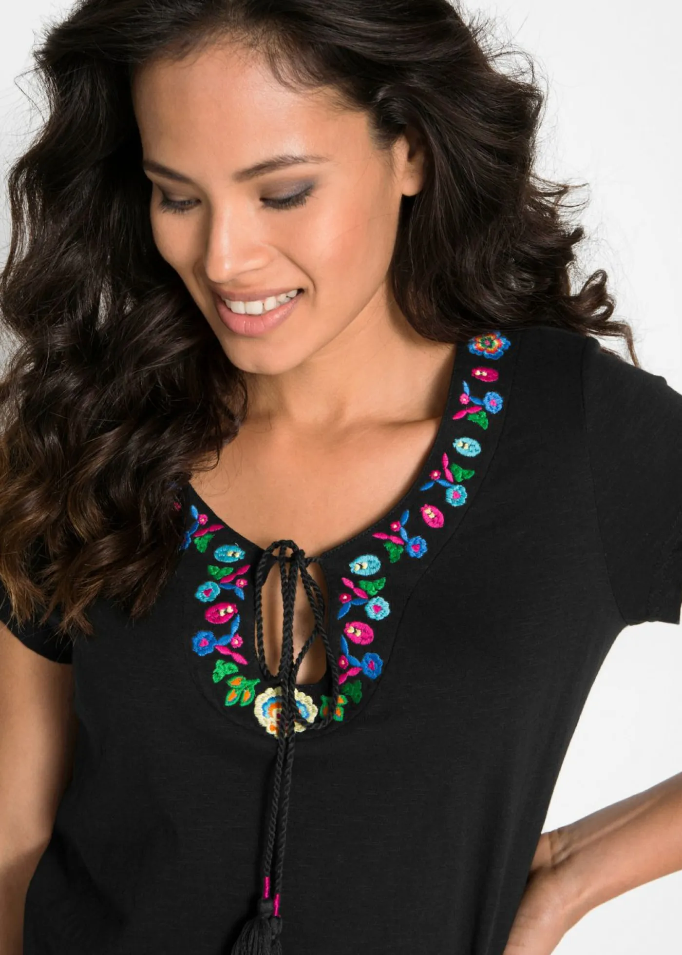 Clearance Vestido de punto de hilo flameado de algodón puro Mujer Vestidos