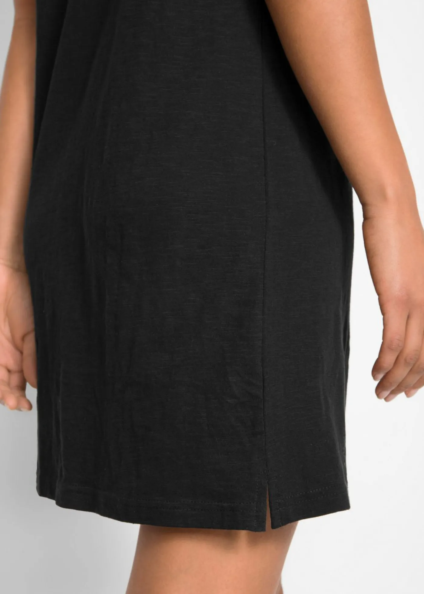 Clearance Vestido de punto de hilo flameado de algodón puro Mujer Vestidos