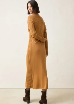 Sale Vestido de punto de lana merina Mujer Vestidos|Ropa De Punto