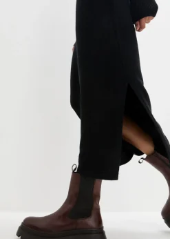 Sale Vestido de punto de lana merina Mujer Premium|Vestidos