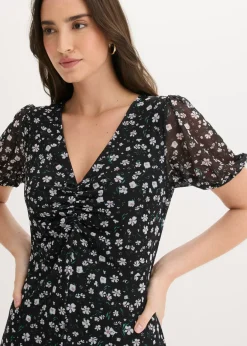 Clearance Vestido de punto de malla fina Mujer Vestidos|Novedades