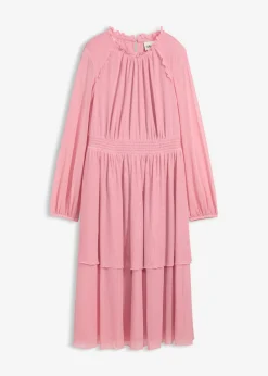 Vestido de punto de malla fina Mujer Vestidos|Novedades