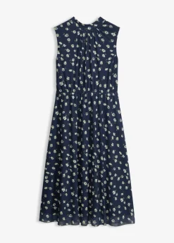 Outlet Vestido de punto de malla fina Mujer Vestidos|Novedades