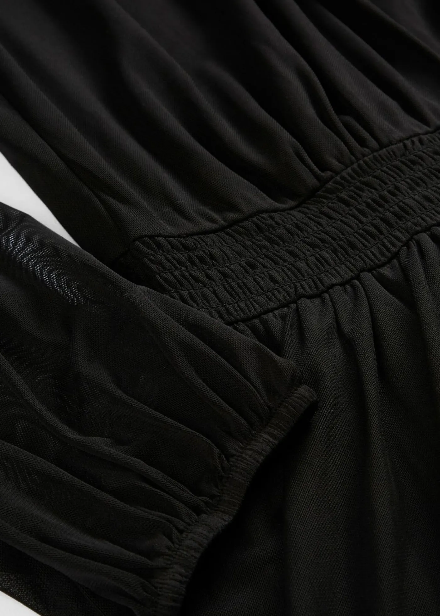 Vestido de punto de malla fina Mujer Vestidos|Novedades
