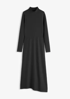 New Vestido de punto de mezcla de modal suave Mujer Esenciales|Vestidos