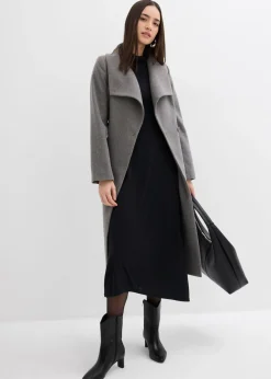 New Vestido de punto de mezcla de modal suave Mujer Esenciales|Vestidos