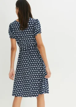 Outlet Vestido de punto de mezcla de viscosa Mujer Vestidos|Novedades