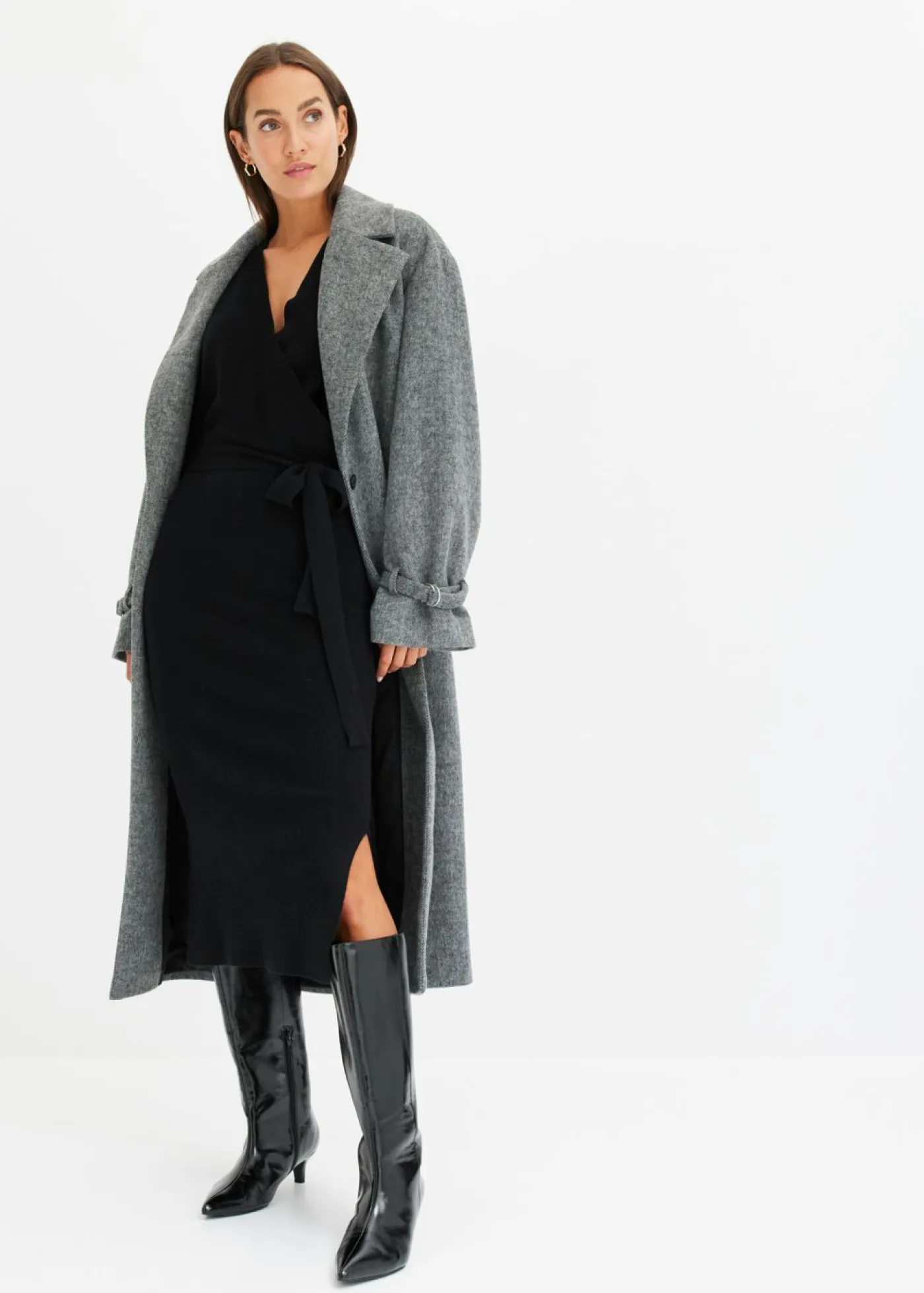 Sale Vestido de punto de mezcla de viscosa fluida Mujer Vestidos|Ropa De Punto