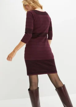Clearance Vestido de punto de mezcla de viscosa suave Mujer Vestidos|Ropa De Punto